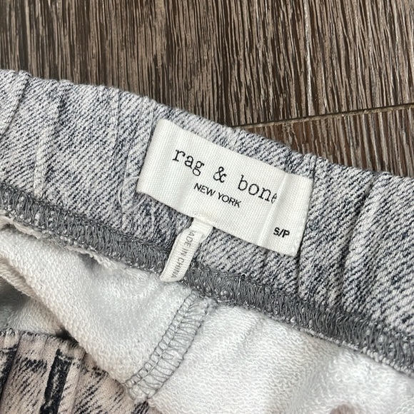 🐭Rag & Bone Miramar cotton grey acid wash shorts size small - Picture 10 of 12